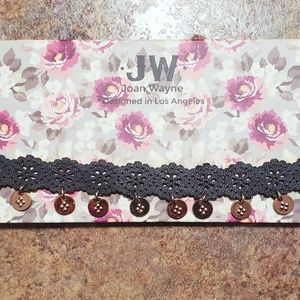 $2/6!! Genuine leather adjustable choker